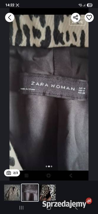 Płaszczyk Zara M Zara Giżycko