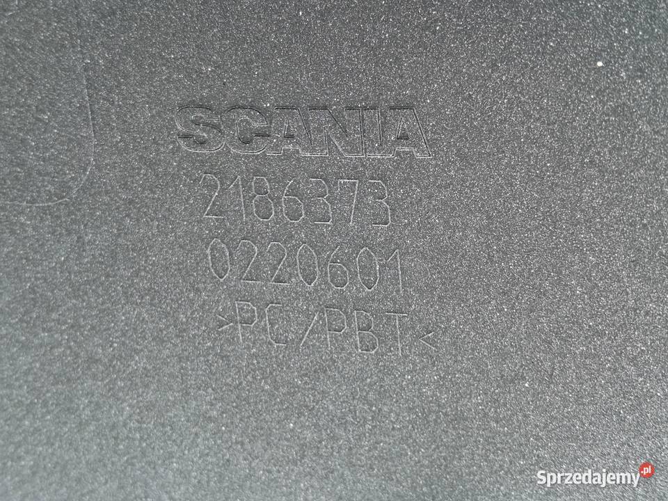 SCANIA R XPI BŁOTNIK NADKOLE BIAŁE ORYGINAŁ BEZ Błotniki lubuskie