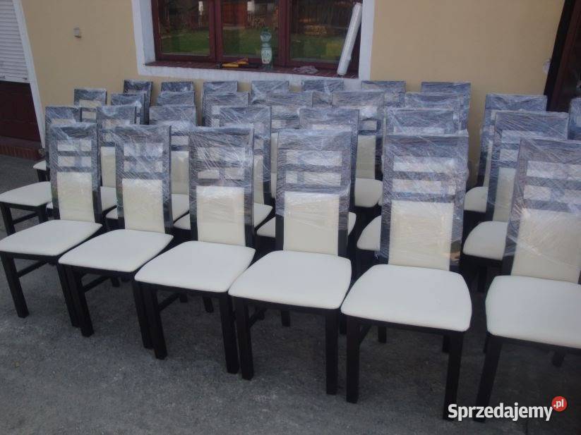 Tanio krzesła bukowe Krzesła Dom i Ogród Barlinek sprzedam