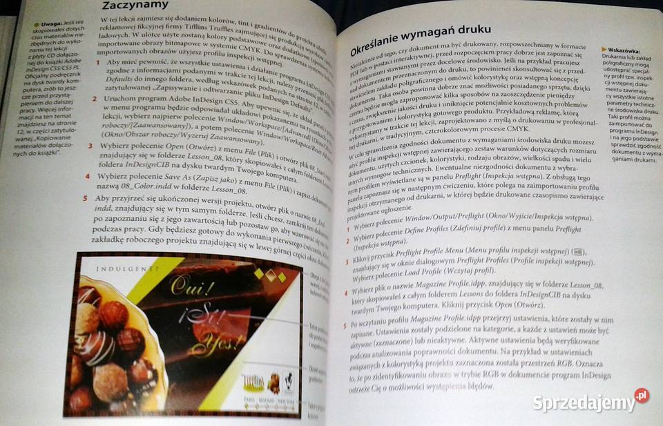 Adobe Indesign CS5CS5 Oficjalny podręcznik Rok wydania 2011