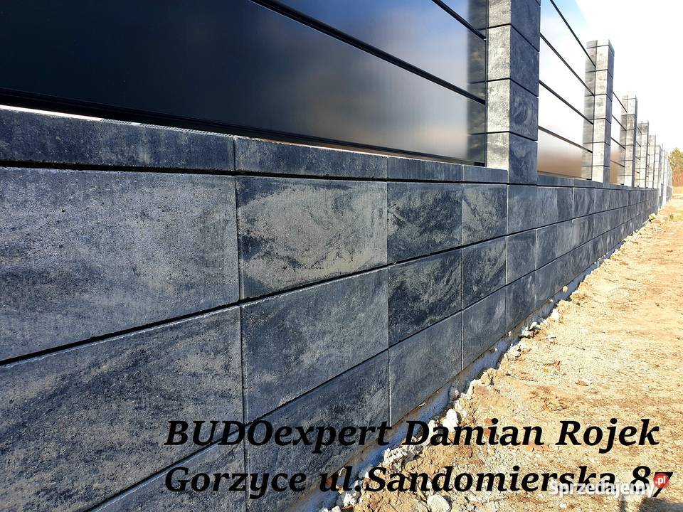 Nowoczesne ogrodzenie modułowe STYROBUD FINI lubelskie