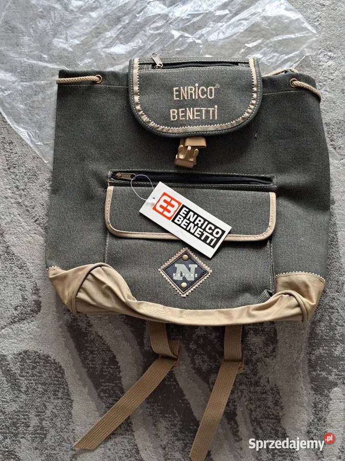 Kultowy plecak Enrico Benetti lata 90te