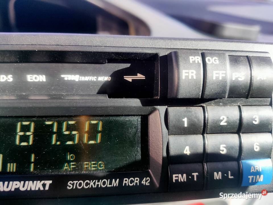 Radio samochodowe Blaupunkt Stockholm RCR 42 RDS Blaupunkt Tomaszów Mazowiecki