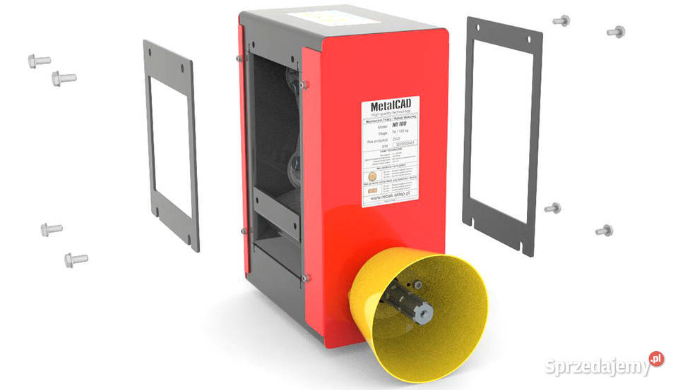 MECHANIZM TNĄCY HR 100 4 noże HARDOX do własnej Mielec