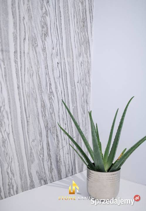 Okładzina kamienna fornir z marmuru Artic Storm Wrocław