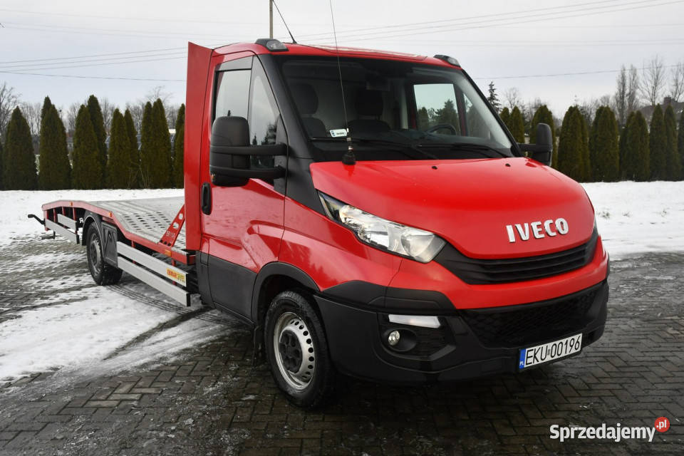 Iveco Daily 35S18 30D Salon Polska Autolaweta nieuszkodzony Kutno