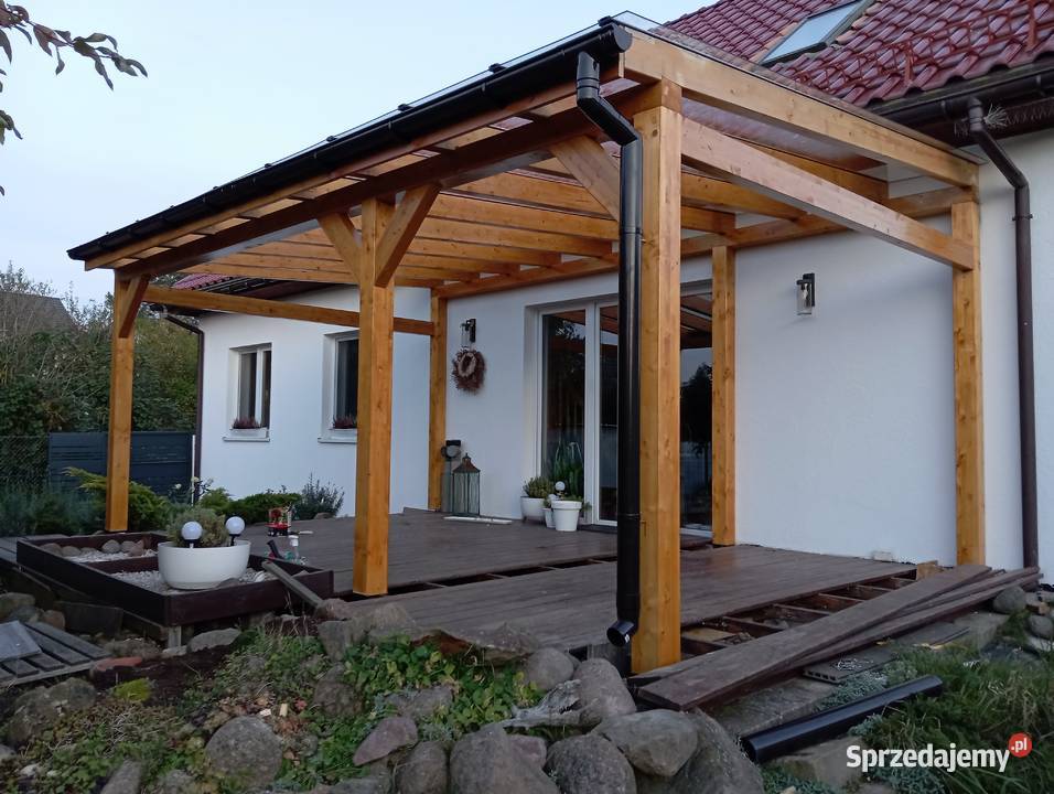 Altana wiata zadaszenie tarasu poliwęglan zachodniopomorskie Szczecin