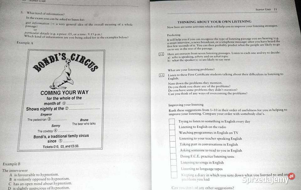 Successful listening for first certificate S Chełm