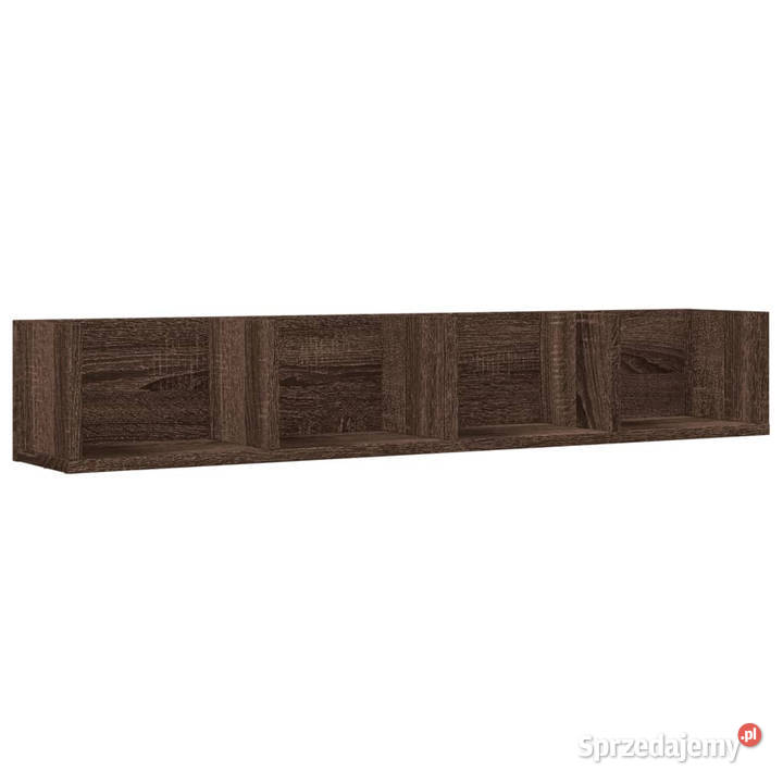 Szafka wisząca brązowy dąb 99x18x165 WM840455 Warszawa