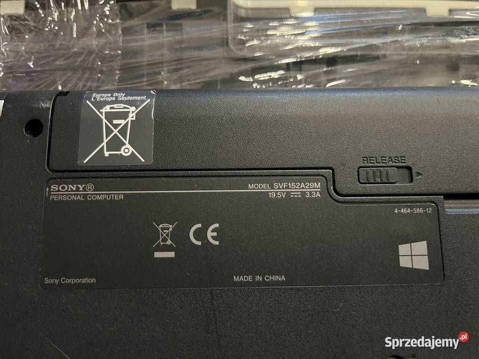 Syndyk sprzeda laptopy Sony Lenovo Dell Toshiba Turek