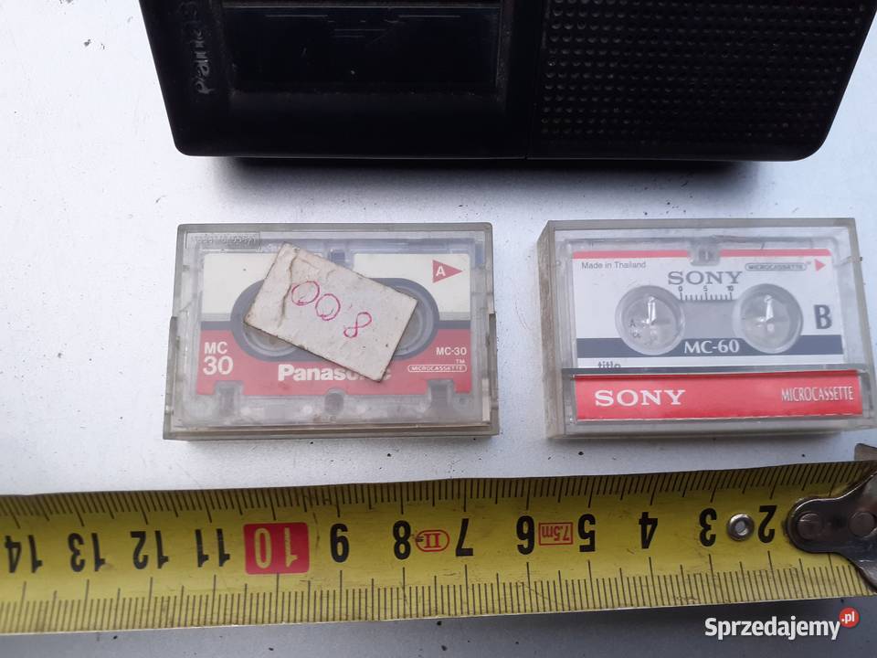 Dyktafon Panasonic RM 102microcassette Tuszkowo