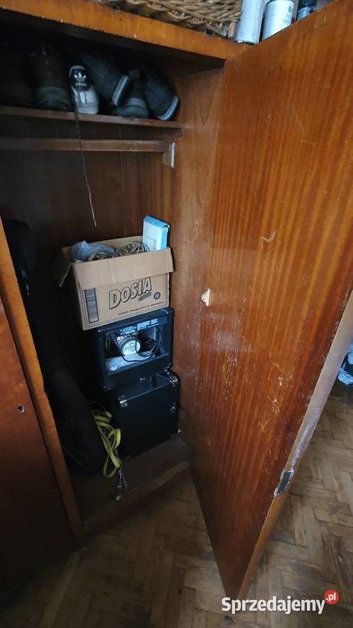 Szafa duża ubraniowa 3 drzwiowa retro vintage Warszawa