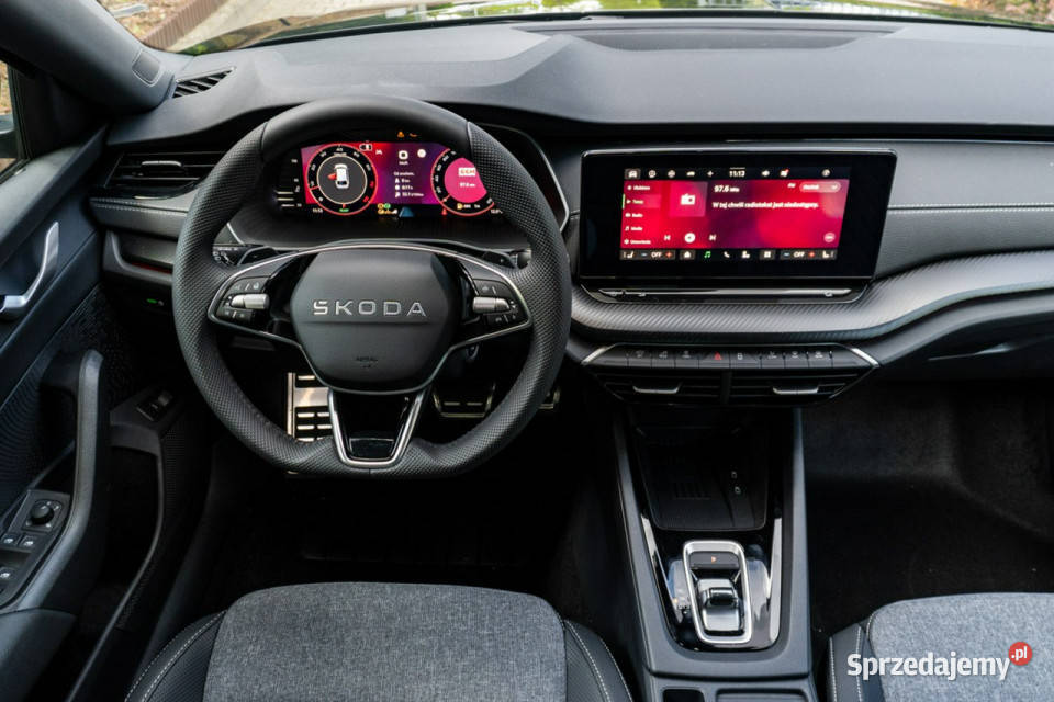 koda Octavia Combi Sportline 15 TSI mHEV 150 DSG kurtyny powietrzne łódzkie Łódź
