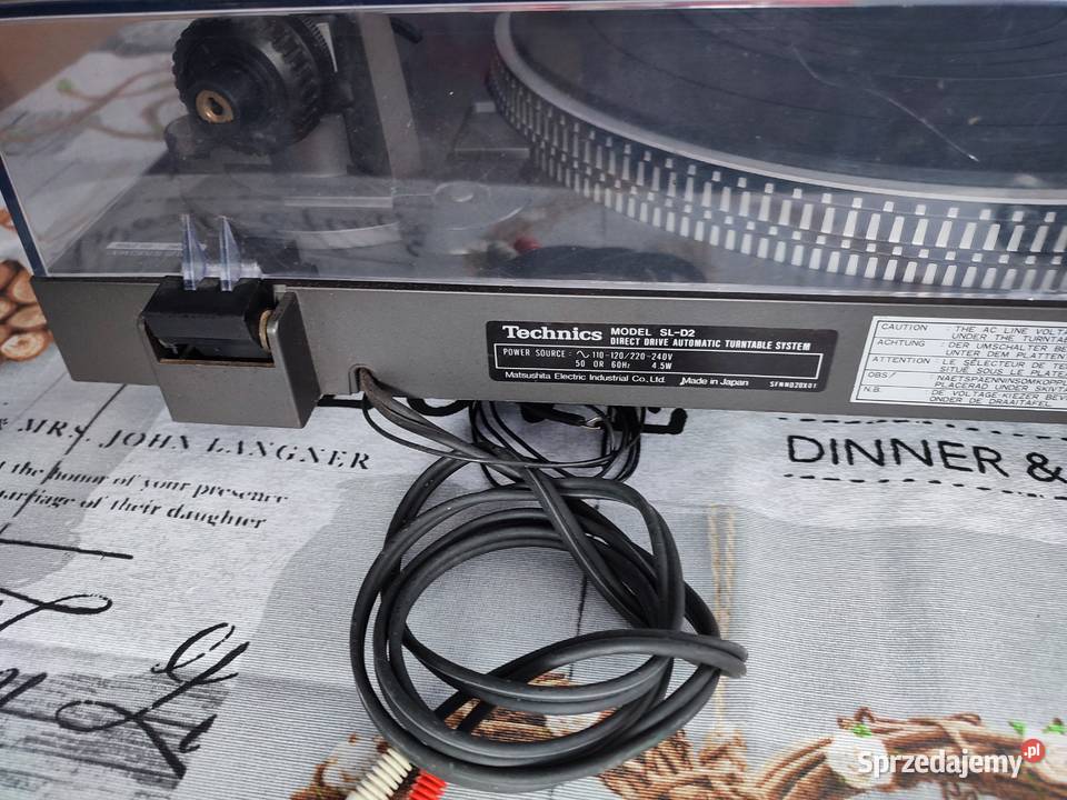 gramofon Technics SLD2 śląskie