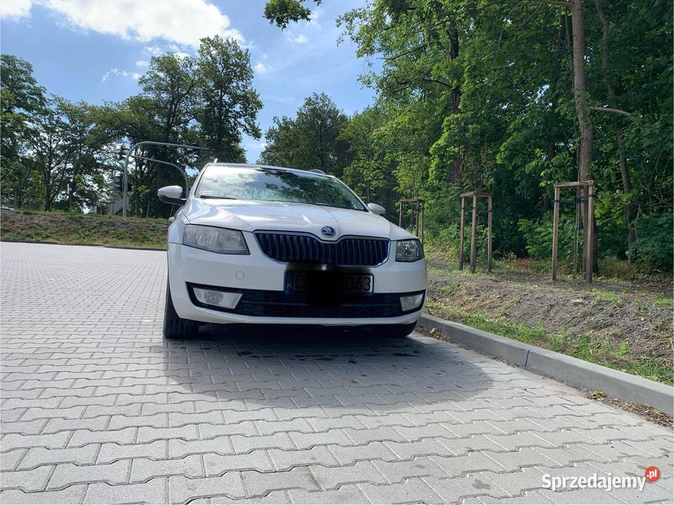 Skoda Octavia idealna na co dzień ogranicznik prędkości Zielonka