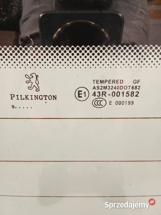 Szyba Tylna Peugeot 206 98 Oryginał Możliwość Tylne Bralin sprzedam