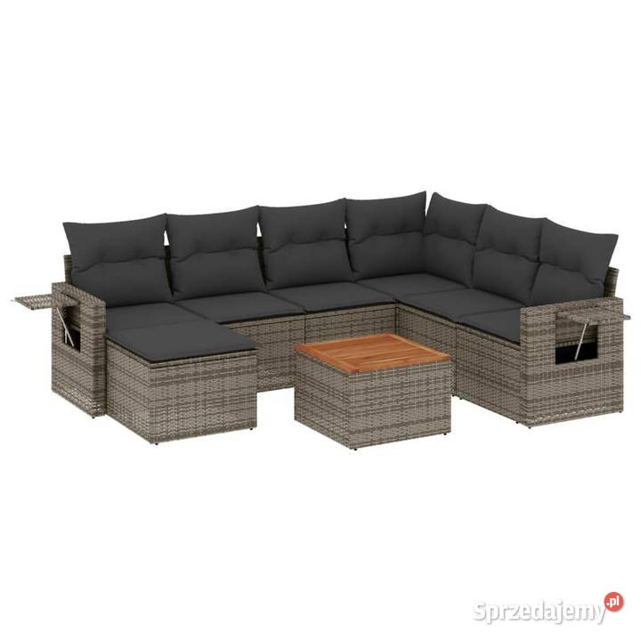 vidaXL 8cz zestaw mebli ogrodowych z poduszkami Warszawa