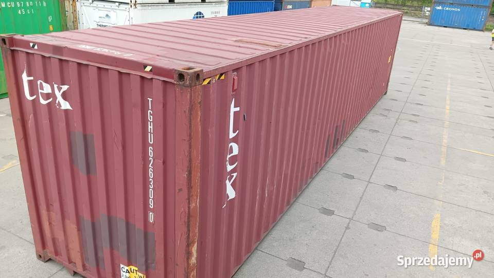 Sprzedam kontener morski 40 HC 12 metrów Ciechanów