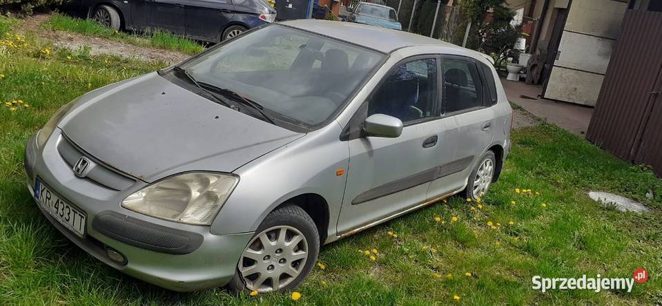 Honda Civic VII 2002 z salonu w Wieliczce Kraków sprzedam