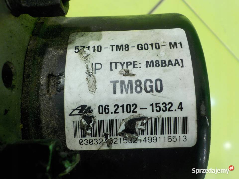 HONDA INSIGHT II 13 IMA 10r 5D pompa ABS Suków