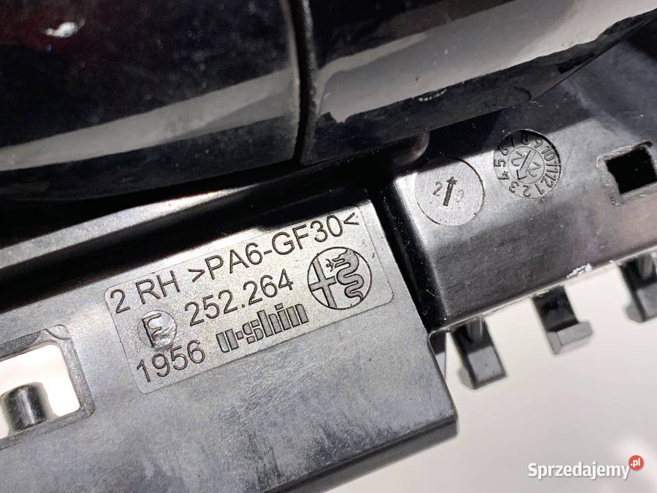 KLAMKA ZEWNĘTRZNA PRAWY PRZÓD ALFA STELVIO