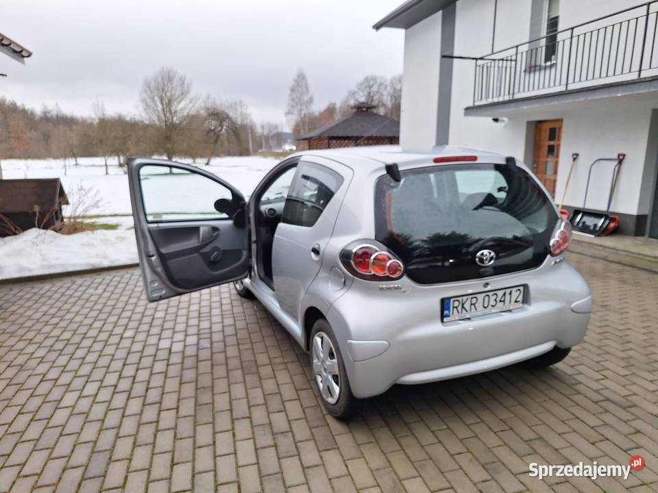 Toyota Aygo Rok produkcji 2010 podkarpackie Chlebna