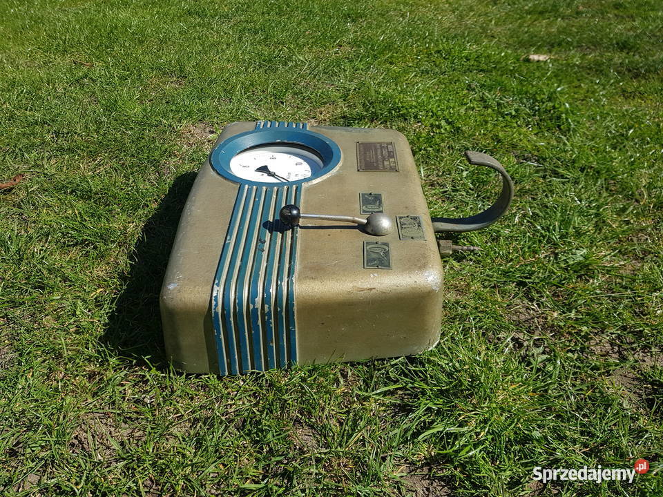 Aparat do pompowania opon 1 PRL Mikron Lublin Warszawa sprzedam