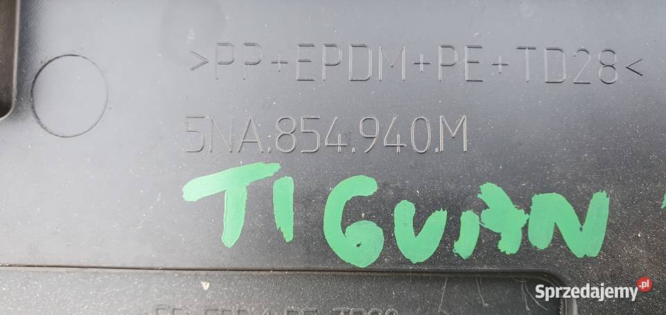 VW TIGUAN II 5NA LISTWA DRZWI PRAWY PRZÓD PRAWA lubuskie