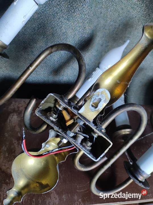 Żyrandol kinkiety ANTYKI Szczecin sprzedam