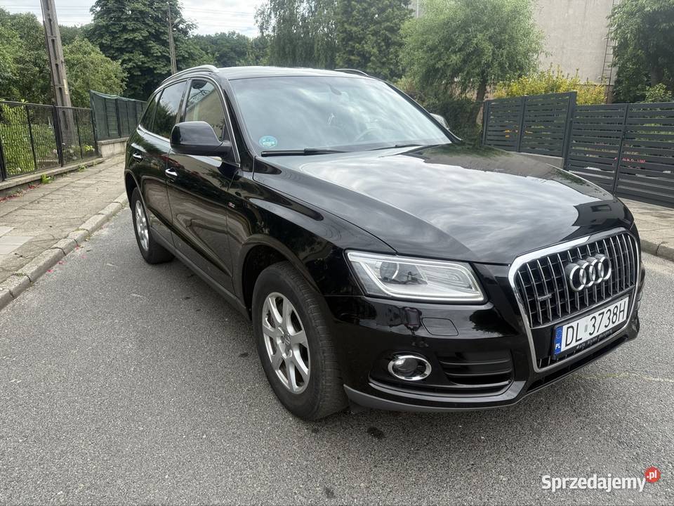 Audi Q5 30 TDi 245 Quattro Stronic Luksus Moc i elektryczne szyby dolnośląskie Legnica sprzedam
