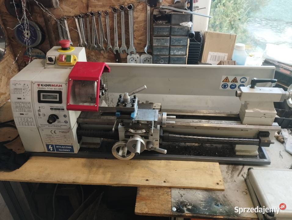 Mini tokarka Cormak Tytan 500 Vario nowa Pionki