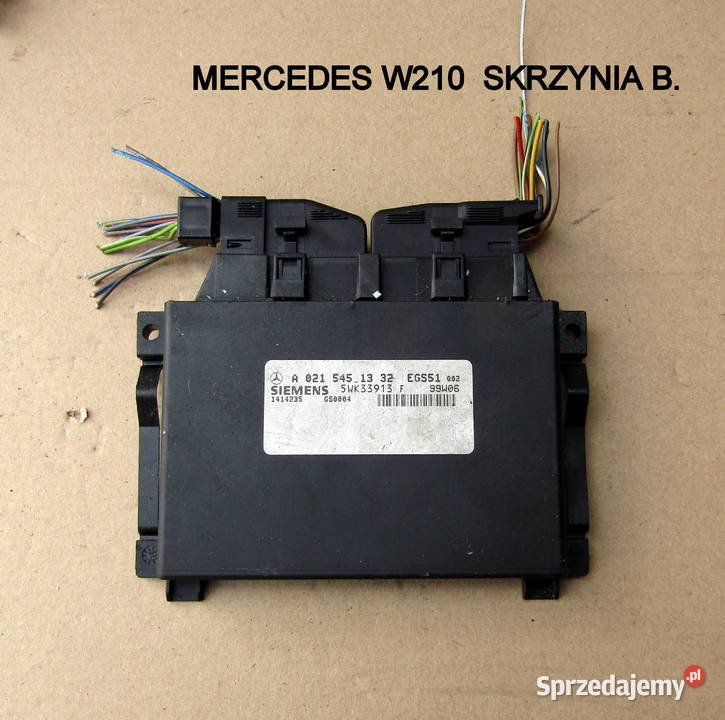MODUŁ STEROWNIK SKRZYNI BIEGÓW MERCEDES W210