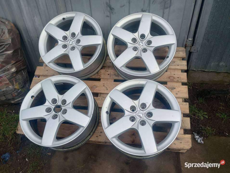 Alufelgi Przelotowe 17 5x108 Peugeot 407 605 607 aluminiowe Włocławek