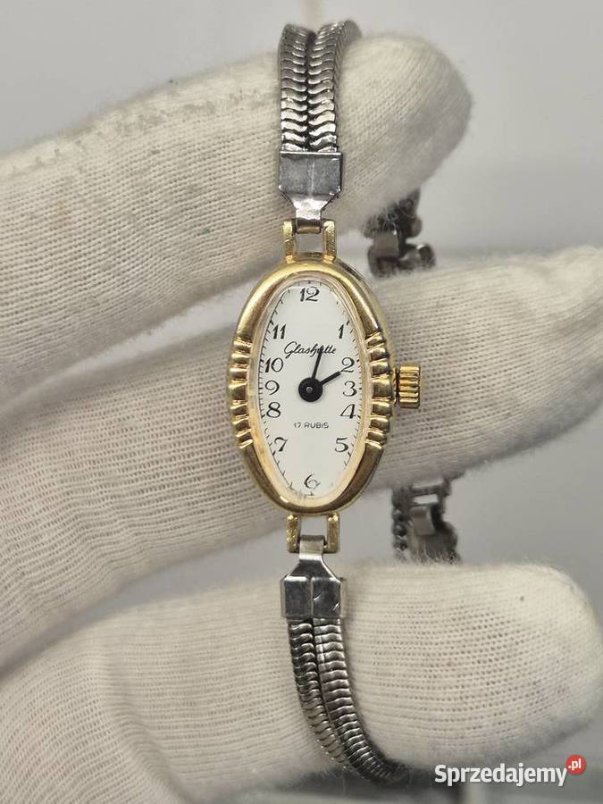 Zegarek damski Glashutte 17 Rubis Chorzów