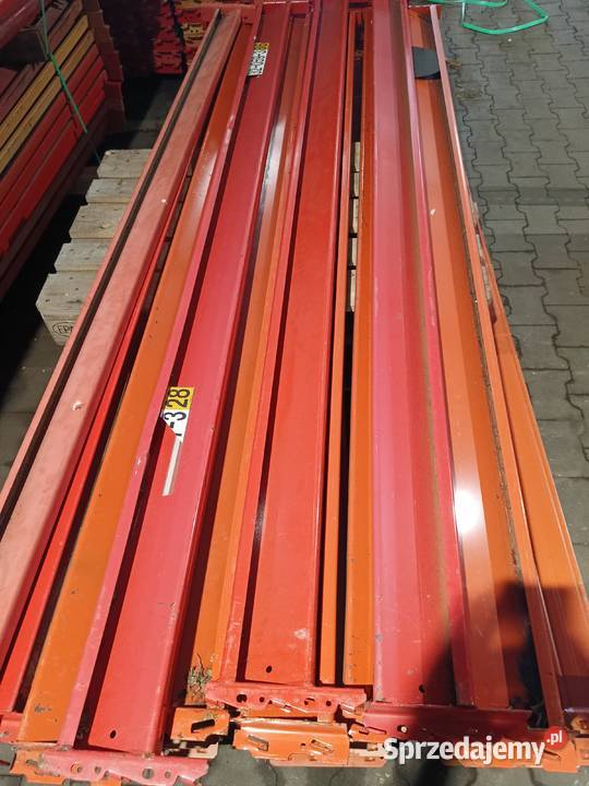 Regały paletowe EAB 3x500 używane Magazynowanie Rekowo Górne