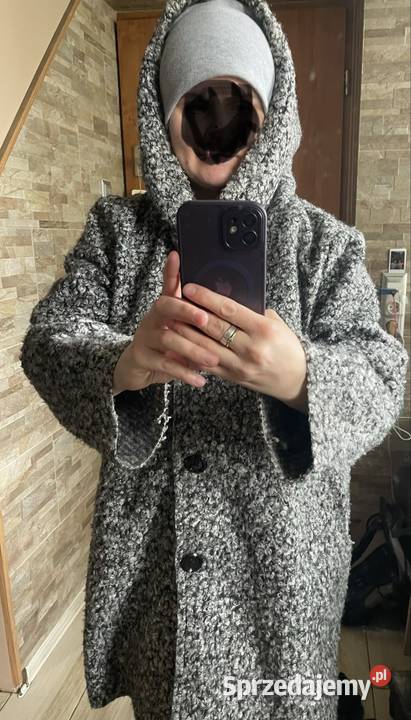 Płaszcz jesiennyzimowy wełniany damski Kłodawa