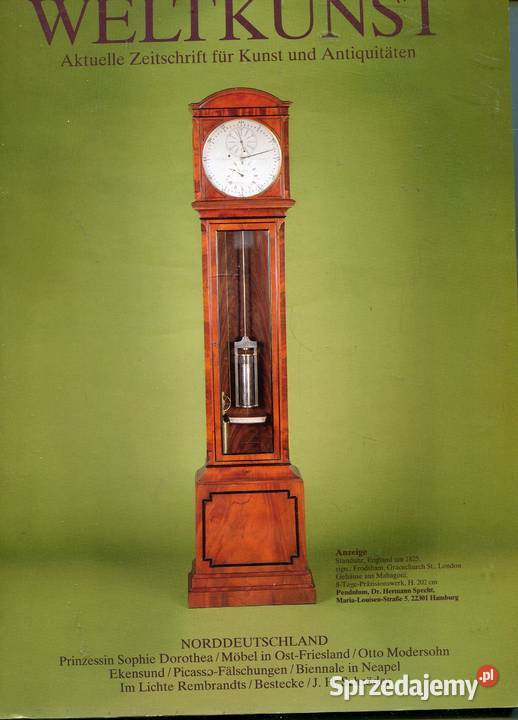 Weltkunst Aktuelle Zietschrift fur Kunst und zachodniopomorskie Szczecin