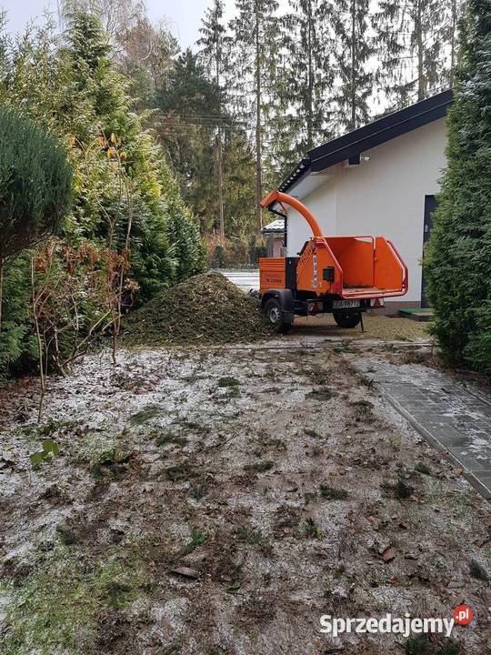 Rębak spalinowy Alpinistyczne wycinki drzew Raszyn