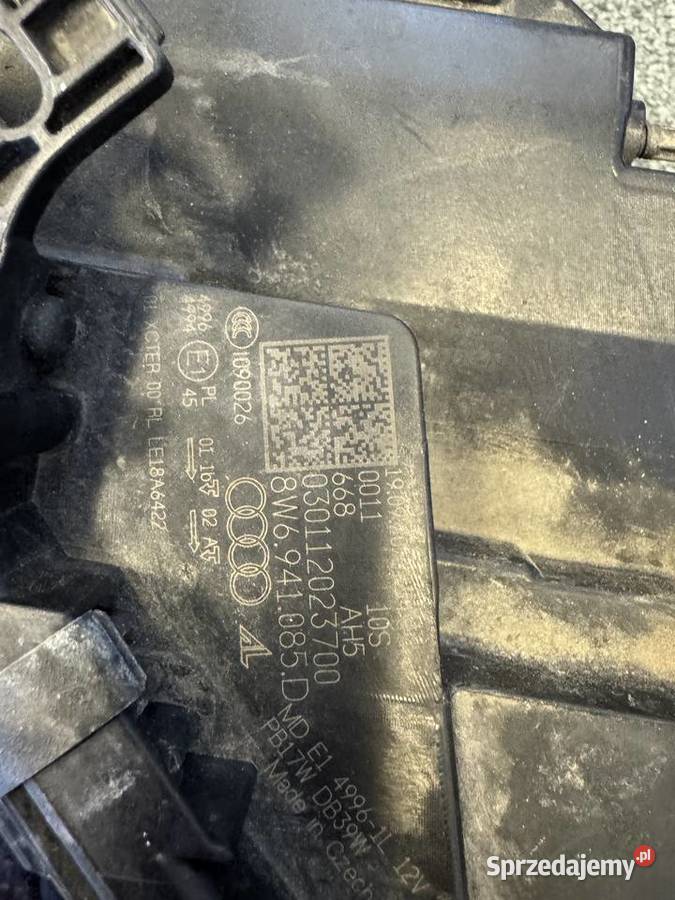 Audi RS5 2020 Lampy przód komplet LP 8W6941085D Wrocław