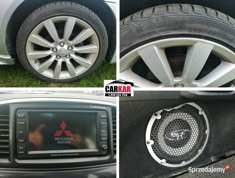 MITSUBISHI LANCER Najbogatsza wersja Wągrowiec