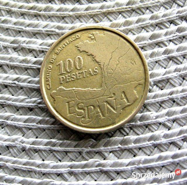 Hiszpania 100 Peset 1993r Droga św Jakuba Kalisz