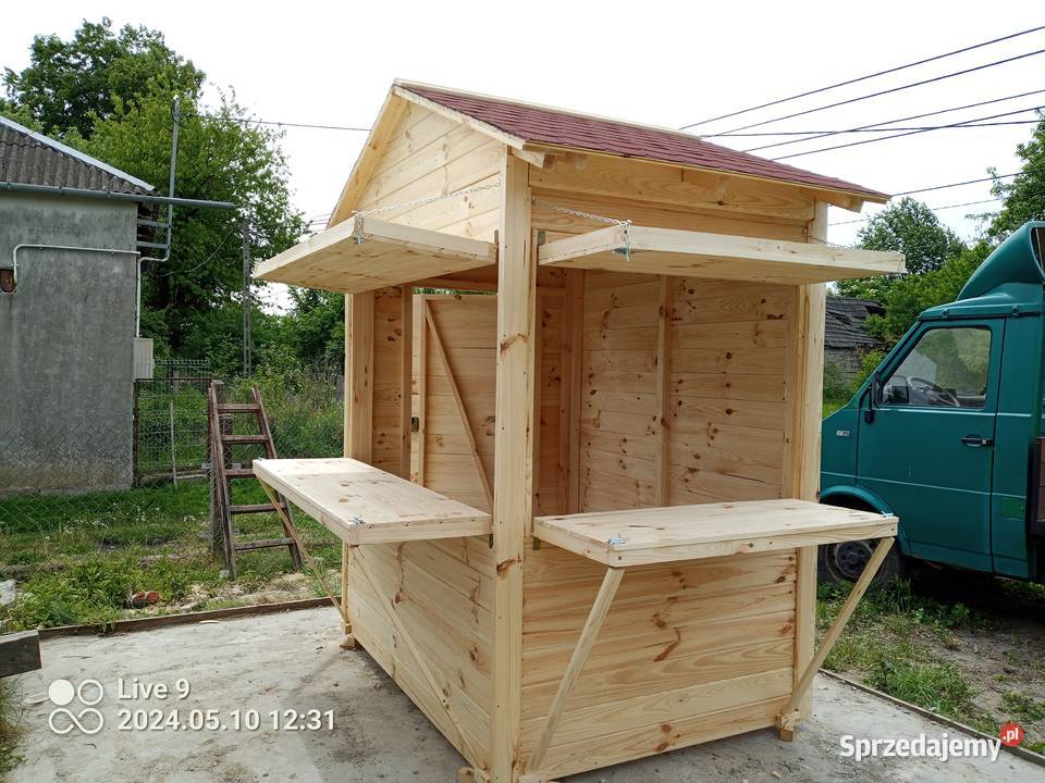 Budka handlowa drewniana Pozostałe Solec nad Wisłą