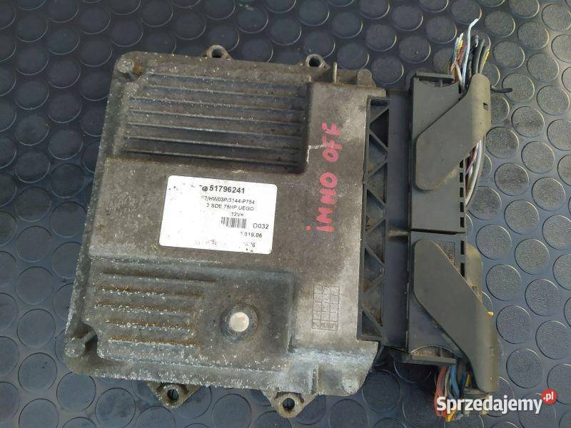 STEROWNIK SILNIKA KOMPUTER IMMO OFF FIAT GRANDE śląskie Rudziniec sprzedam