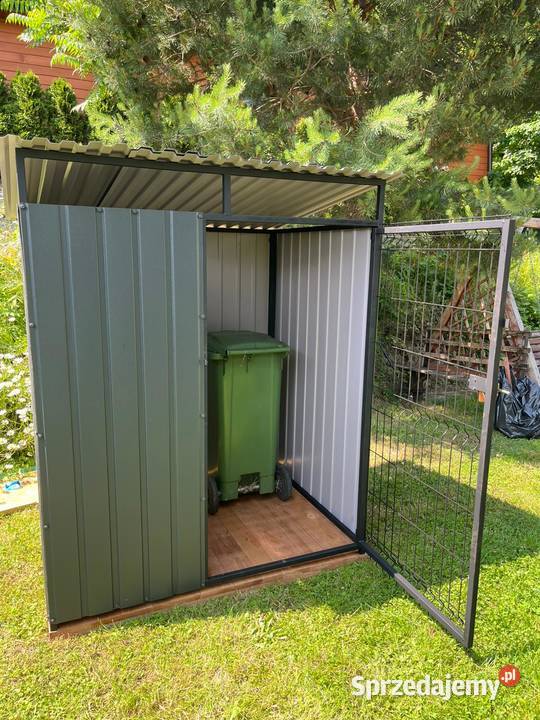 Wiata smietnikowakomórka ogrodowa małopolskie Raciechowice