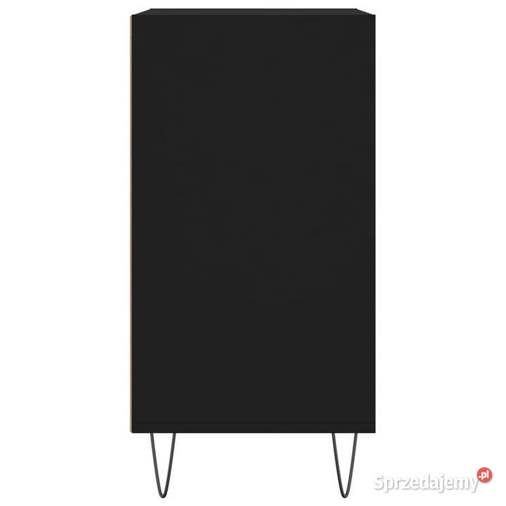Szafka czarna 57x35x70 materiał drewnopochodny Pozostałe