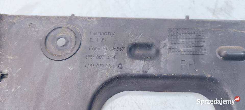ŚLIZG ZDERZAKA PRAWY TYŁ AUDI A6 C6 4F9807454 osobowe Przystajń sprzedam