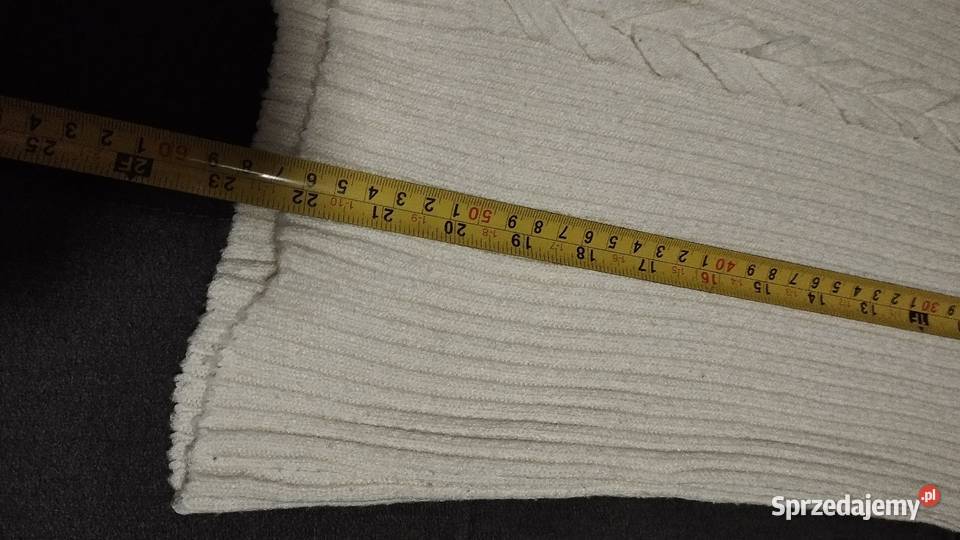 golf damski rozmiar S kolor ecru Rozmiar 36(S) wielkopolskie