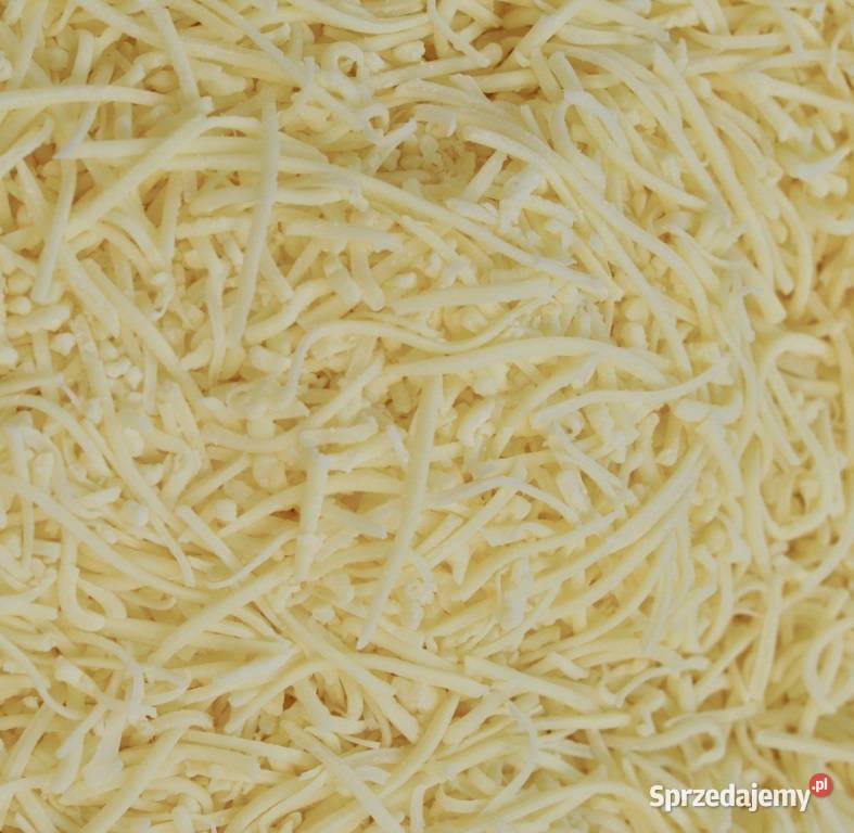 Ser żółty w wiórkach granulacie do pizzy śląskie Będzin