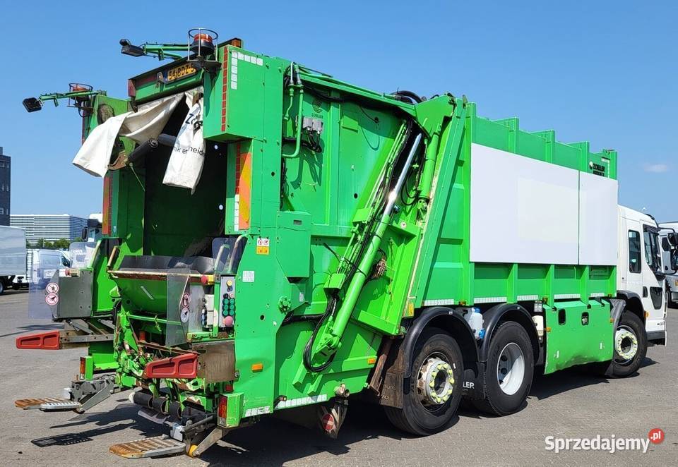 Volvo FE 320 śmieciarka trzyosiowa Zoeller 20m3 Nowiny
