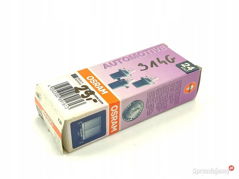 ŻARÓWKA KOMPLET 10 OSRAM 24V 12W B85D 2741MF sprzedam